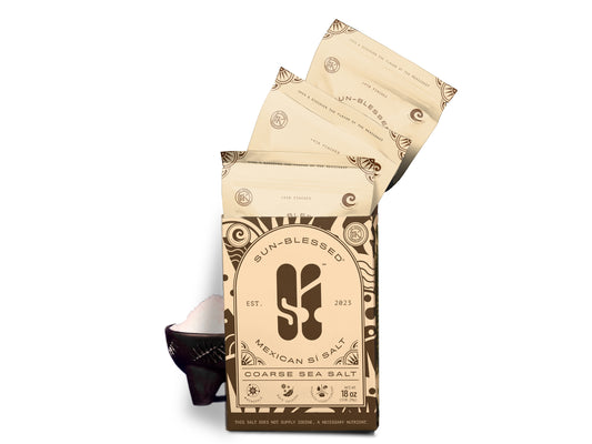 Colima Sea Salt 18 oz | Unrefined | +82 Minerals | Kosher | 100% Natural