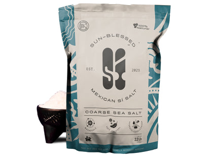Colima Sea Salt 2.2 lb | Unrefined | +82 Minerals | Kosher | 100% Natural